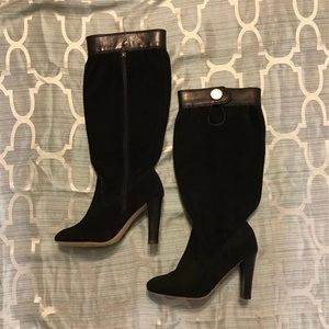 Slouchy suede Michael Kors boots